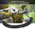 Miniatyrbillede 7 af 8: Paintball Marker Remote Coil Cylinder Tilslutning Ventil Slange Korrugeret slange