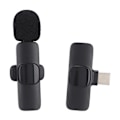 Miniatyrbilde 7 av 8: Trådløs mikrofon Lavalier Lapel mikrofonklips på videomikrofon for live utendørs mobiltelefon