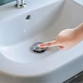 Miniatyrbillede 5 af 5: Pop Up Vaskpropper, Badeværelse Push Afløbsstopper Propper, 38mm Prop Fjederbelastet Stopper, Håndvask Knap Propper til Køkken Badeværelse Vask, Solid Messing