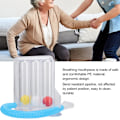 Miniatyrbild 7 av 8: Djupa andning Lungträningsincitament Spirometer Andningsmätningssystem Typ A 3-bolls enkelsug