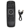 Miniatyrbilde 1 av 8: Erstatning av stemmefjernkontroll Bluetooth luftfjernkontroll for TV-boks Computer Smart TV G7BTS Bluetooth-versjon uten mottaker