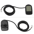 Miniatyrbilde 4 av 8: Elektrisk sykkel KT LCD5 terrengsykkel skjermpanel for elektrisk sykkel tilbehør del