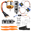 Miniatyrbillede 4 af 8: 2212 1400KV Motor 8060 Propeller 9G Servo 30A XT60 ESC Kit til fjernstyret helikopter