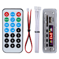 Miniatyrbilde 1 av 8: SDM01Bt U-DX Bluetooth 5.0 4 farger skjerm MP3 FM APE FLAC Decode Board Module (sølv)