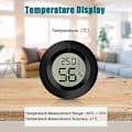 Miniatyrbild 2 av 5: 2-pack Hygrometer Termometer Digital LCD-skärm Utomhus Fuktighetsmätare för Inomhus/Utomhus Luftfuktare Avfuktare Växthus Källare Barnrum, Bl