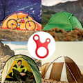 Miniatyrbillede 3 af 5: 20 stk. justeringsanordninger til barduner i aluminiumslegering, teltstrammere til udendørs camping og vandreture, rød