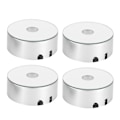 Miniatyrbillede 2 af 8: 4 stk lysbase til krystalkugle kunst LED display stativ Hjem dekoration forsyninger Farverigt lys