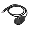 Miniatyrbilde 4 av 8: 0,8 m USB 3.0 forlengelsesdokkingkabelramme Dockingbasekabel Cradle hann til hunn