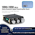 Miniatyrbild 2 av 5: Stereo Digital Förstärkarkortmodul XY-T100H med Hög Basjustering
