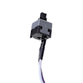 Miniatyrbillede 4 af 5: Computer Host Switch Line Reset Kabel Tænd/Sluk Trykknap 2 Pin Med 1 Pakke