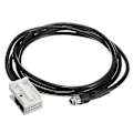 Miniatyrbillede 1 af 5: Bil 3,5 mm 12-pin hun Audio Musik Aux Kabel Input Adapter kompatibel med W169 W203 W209 W221 W164 R230