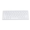 Miniatyrbilde 2 av 8: Bluetooth-tastatur Nettbrett-PC Ultra Slim Bærbar 78 Taster Hvit Trådløst Bluetooth-tastatur for IOS for Android