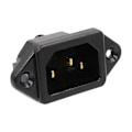 Miniatyrbild 1 av 5: 250V 15A Panelmonterad Kontaktadapter Tillbehör 5.1 x 2.4 x 2.8cm Strömkontakt