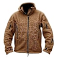 Pikkukuva 2 / 5: Sotilaallinen Taktinen Fleece-Takki Ulkoilmaurheiluun ja Vaellukseen - Khaki - Koko S