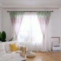 Miniatyrbilde 4 av 8: Vindusgardinkapper i polyester Voile soverom Stueinnredning (lilla)
