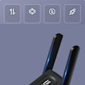Miniatyrbilde 7 av 8: 1200M Dual Band WiFi-adapter USB3.0-grensesnitt Plug and Play USB-nettverkskort for bærbar PC