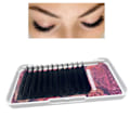 Miniatyrbilde 6 av 8: D Curl Planting Falske Øyenvipper Svart Poding Øyenvipper for Daglig Sminke Cosplay Ytelse 0.07 D 13mm / 0.51in