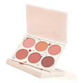 Miniatyrbillede 2 af 8: 6-farvet Blush Palette Dame Makeup Contour Highlight Matt Ansigts Blush Pudder Pigmenteret Kosmetik Gave 6 Farve Blush Palette