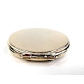 Miniatyrbillede 1 af 5: Dobbeltsidet lommespejl, toiletspejl, kompakt spejl, rundt foldespejl 7 cm guld