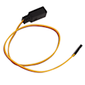 Miniatyrbilde 4 av 8: Servo forlengelseskabel myk fleksibel Y-kabel Servo forlengelseskabel ledning for RC modellbiler båter fly 3 i 1