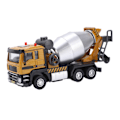 Miniatyrbillede 8 af 8: VB50063 1:50 Mixer Truck Legetøj Zink Legering Pull Back Engineering Truck Model Legetøj til børn Drenge