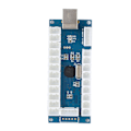 Pikkukuva 2 / 8: 822B Yhden DIY-peliohjaimen lisävarustepaketti Arcade / Fighting Home Game USB -sarjaan amerikkalaisessa tyylissä (sininen)