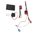 Pikkukuva 7 / 8: S2430 5800KV Harjaton Moottorisarja 25A ESC 2.2KG Metal Servo DIY Ohjelmointi Kortti Yhdistelmä 1/16 1/18 RC Autoon