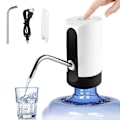 Miniatyrbillede 2 af 5: Hvid Elektrisk Vanddispenser 5 Gallons Bærbar USB Opladningspumpe til 2-5 Gallons Flasker