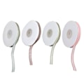 Miniatyrbild 3 av 8: 4 st 9 mm transparent chiffongband i polyester, dekorativt band för presentinslagning