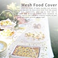 Miniatyrbillede 3 af 5: Mesh Pop Up Madkurv Sæt - 17 Tommer, Perfekt til Udendørs, Fester, Picnicer, BBQs - Genanvendelig og Sammenklappelig (6 Pak)