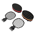 Pikkukuva 8 / 8: Hair Twist Comb Sponge Professional kannettava hiussienisarja set kotihoitoon