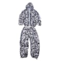 Miniatyrbillede 1 af 8: Sne Sne Camouflage Ghillie Suit 3D Blade Jakker og Bukser Sæt Tøj til Jagt