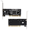 Miniatyrbillede 5 af 8: PCI 16X til 4-port SATA Riser-kort 5Gbps Sil3114 Master SATA PCI 4-port udvidelseskort