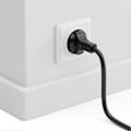 Miniatyrbillede 4 af 5: 1,8 m Strømkabel Netledning Strømkabel Beskyttelseskontakt F Type (CEE 7/4) til Kold Plug Kobling C13 Stik PC Computer Skærm Printer Ledningsnet