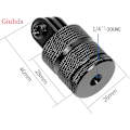 Miniatyrbild 3 av 5: Aluminiumlegering stativfäste adapter för GoPro Hero 10 9 8 7 6 5, DJI, Xiaoyi, Sjcam, Akaso actionkameror set