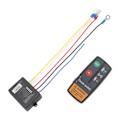 Miniatyrbillede 8 af 8: Trådløs spil fjernbetjening DC 12V 24V 3 i 1 holdbar håndsæt switch controller til lastbil ATV SUV