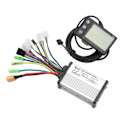 Miniatyrbillede 7 af 8: Elektrisk cykelkonverteringssæt Sinusformet tre-mode controller S866 panel til 250W 350W motor DC 36V 48V