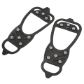 Miniatyrbilde 4 av 8: 1 par 8 tenner stegjern Anti Slip Ice Traction Cleats Sko grep for å gå på snø og isM