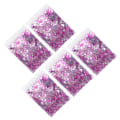 Miniatyrbillede 2 af 8: 8 mm lyserød konfetti fest glitter pailletter bordpynt til pige dåb ornamenter Brev