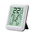 Miniatyrbillede 3 af 5: Hvidt trådløst termometer 58*75*19mm