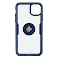 Miniatyrbillede 6 af 8: Transparent stødsikker telefoncover med linsebeskyttelse og magnetisk ringholder til IOS 11Pro Max, mørkeblå til IOS 11Pro Max (6,5 tommer)