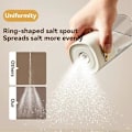 Miniatyrbilde 5 av 5: 180 ml glass saltspreder med pressetypekontroll A White31