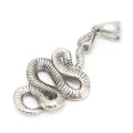 Miniatyrbillede 6 af 8: Titanium stål SSformet lynlås vedhæng udskiftning lynlås trækmærke til ældre tøj