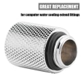 Miniatyrbillede 4 af 7: 2 stk Vandkøling G1/4 han til hun forlænger fitting Adapter skruesæde (20 mm)