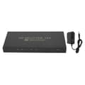 HD Multimedia Interface 2.0 Splitter 4K 60Hz 1 ind 4 ud 18Gbps HDCP2.2 RGB444 Duplikeret Spejlskærmadapter 100‑240V US Stik