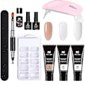 Miniatyrbild 1 av 4: Akryl Polygel Nagel Extensions Kit - Professionellt Nagel Förbättrings Set