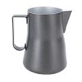 Miniatyrbilde 6 av 8: 550 ml melkeskummerkanne i rustfritt stål 304 med spiss tut, melkeskummerkopp, tilbehør til kaffemaskin, svart