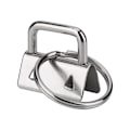 Miniatyrbillede 2 af 8: Holdbar Metal Haleklip Nøglering Connector Håndlavet DIY Taske Pung Making Supplies