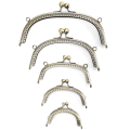 Pikkukuva 8 / 8: 5 kpl metallikukkarokehys Antiikki messinki, kohokuvioitu kaari, tee-se-itse -tarvikkeet 8,5 cm ~ 20,5 cm