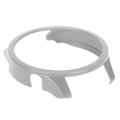Miniatyrbilde 5 av 8: PC-deksel beskyttende hardt etui for Xiaomi MI Watch Color Smart Watch plast anti-ripe beskyttelsesramme grå
